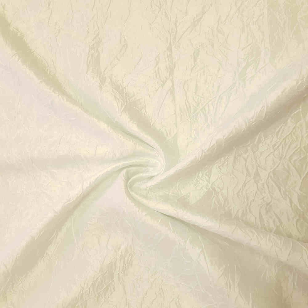 Tafetta - Crushed - White