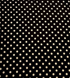 Printed Mini-Matt - Polka Dots - Black