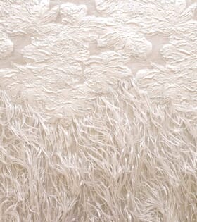 Feather Brocade - White