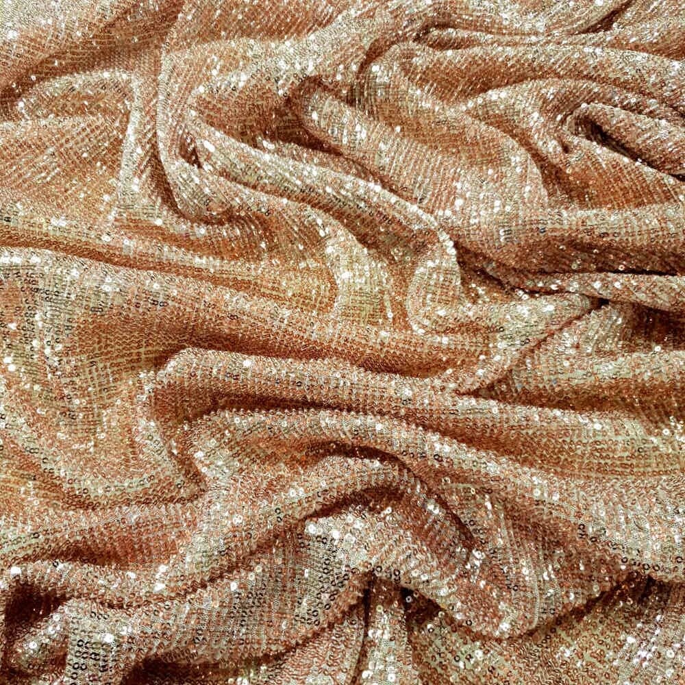 Spangle Arya Mesh - Rose Gold