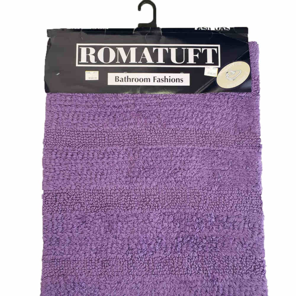 Romatuft Bathroom Mat Sets - Purple