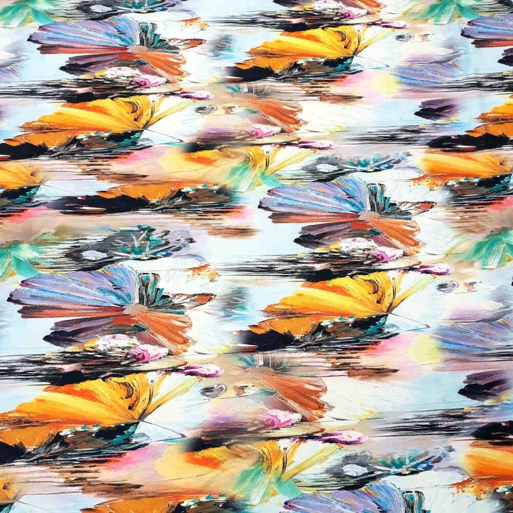 Printed Armani Satin