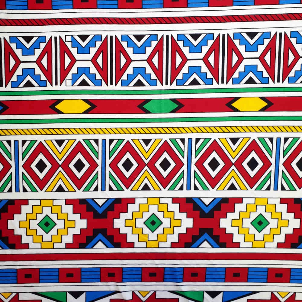 ndebele print fabric