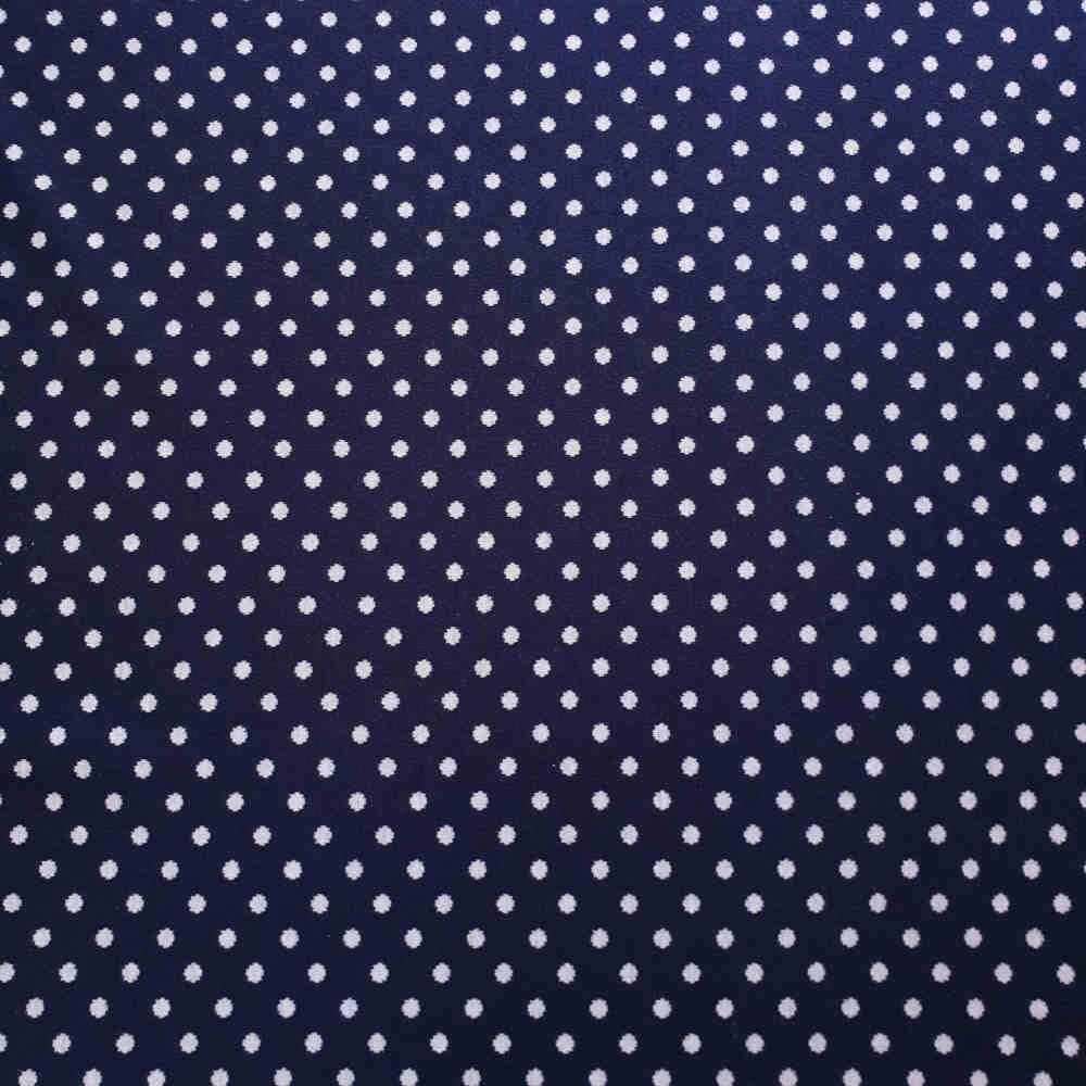 Dot Knit Denim - Navy Blue