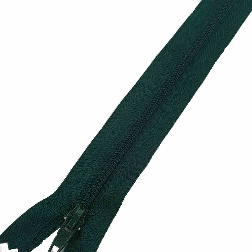 Dress Zips - Bottle Green