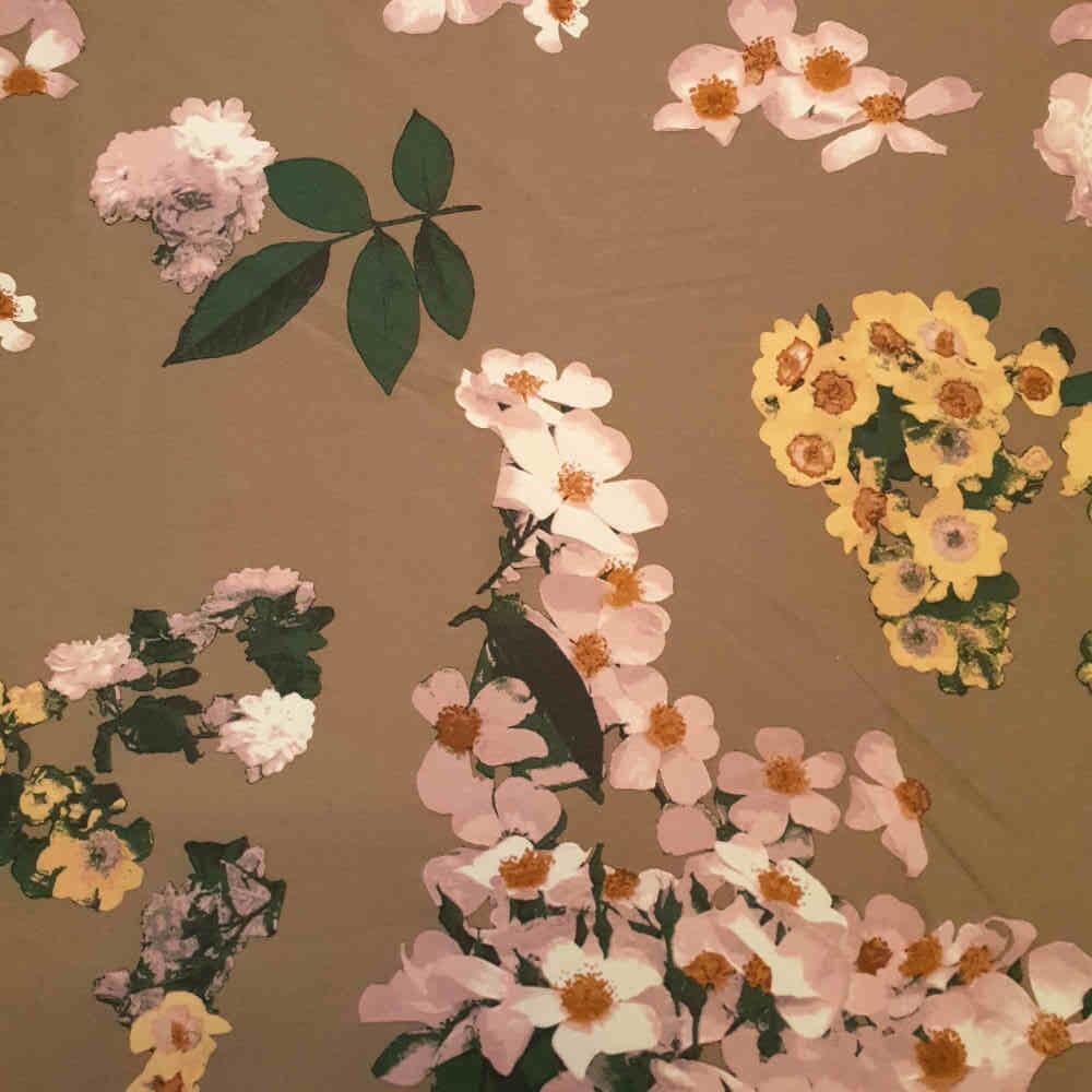 Printed Armani Satin