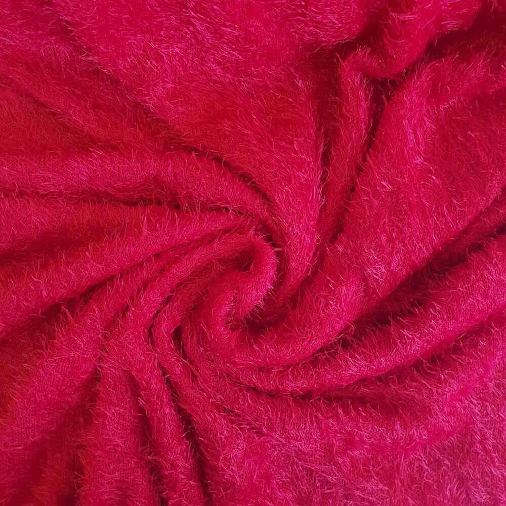 Mohair Knit - Red