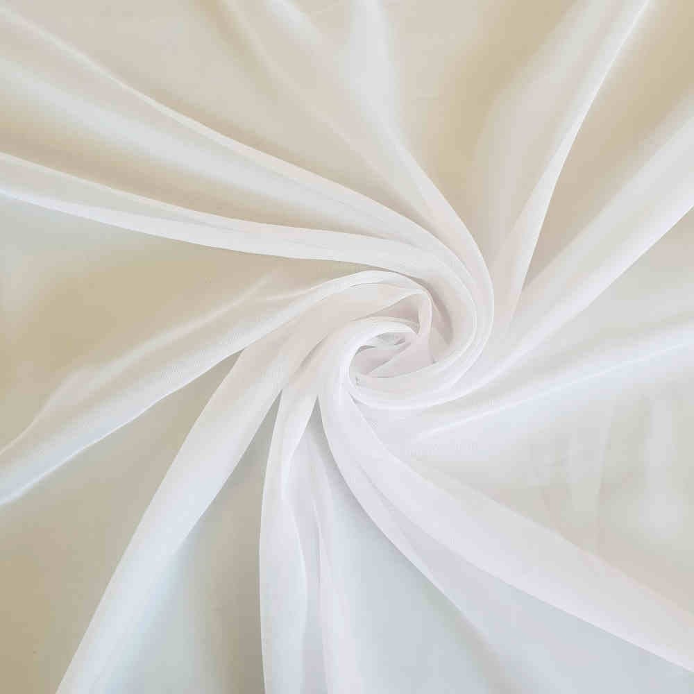 30D Chiffon – White | Curtain Dream