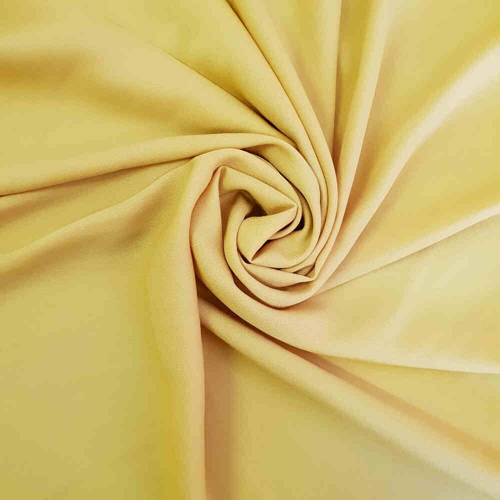 Double Milk Georgette - Mustard