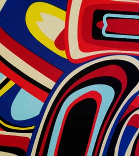 Printed Mini-Matt - Abstract - Multicolored