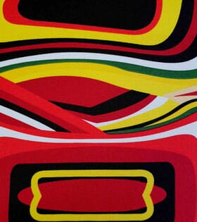 Printed Mini-Matt - Abstract - Multicolored