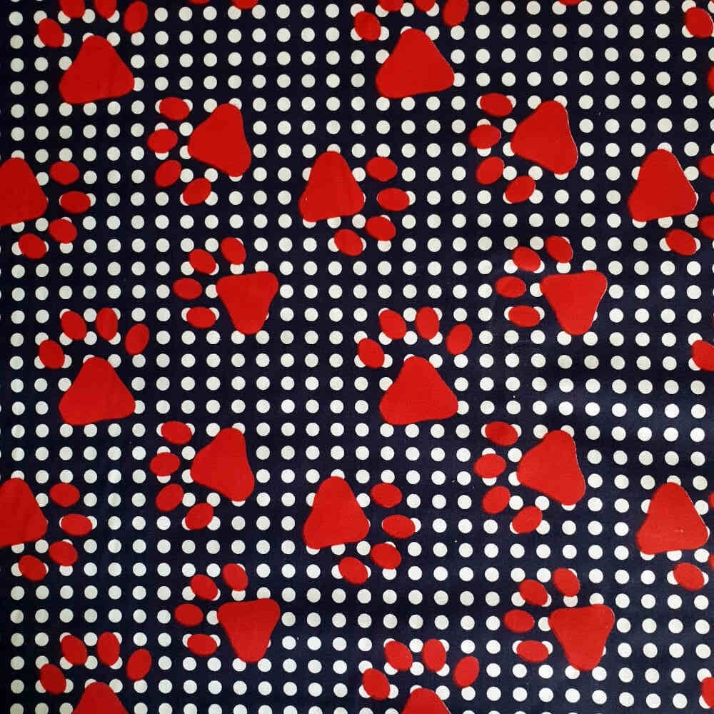 Printed Poly Cotton - Paws