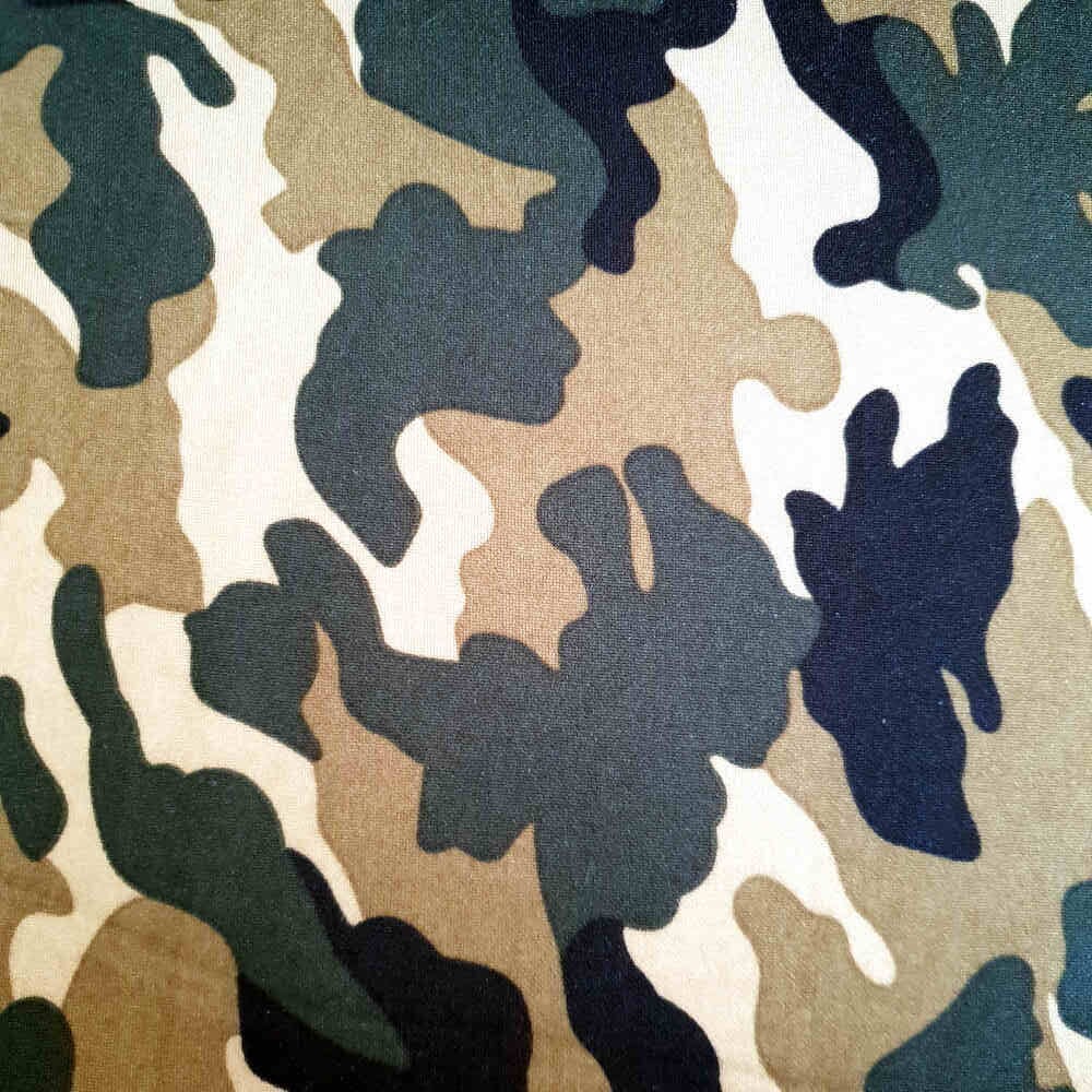 Printed Scuba - Camouflage