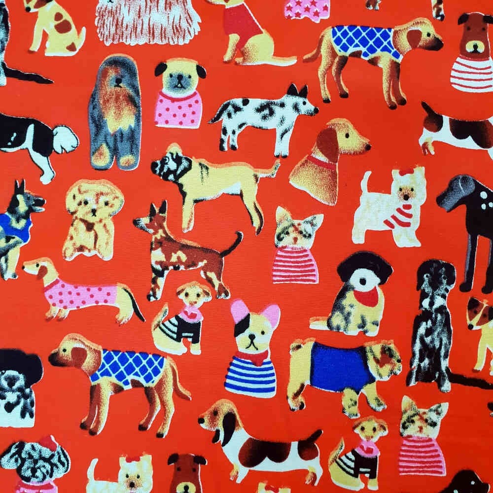 Printed Poly Cotton - Dogs