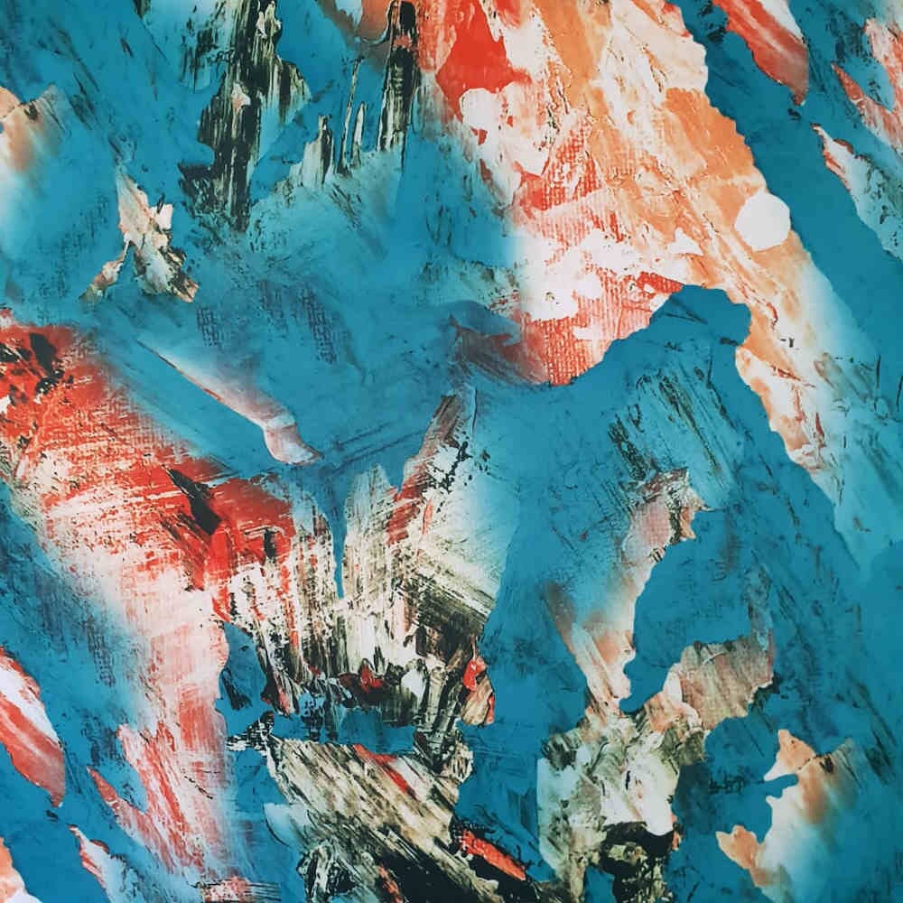 Printed Scuba - Abstract