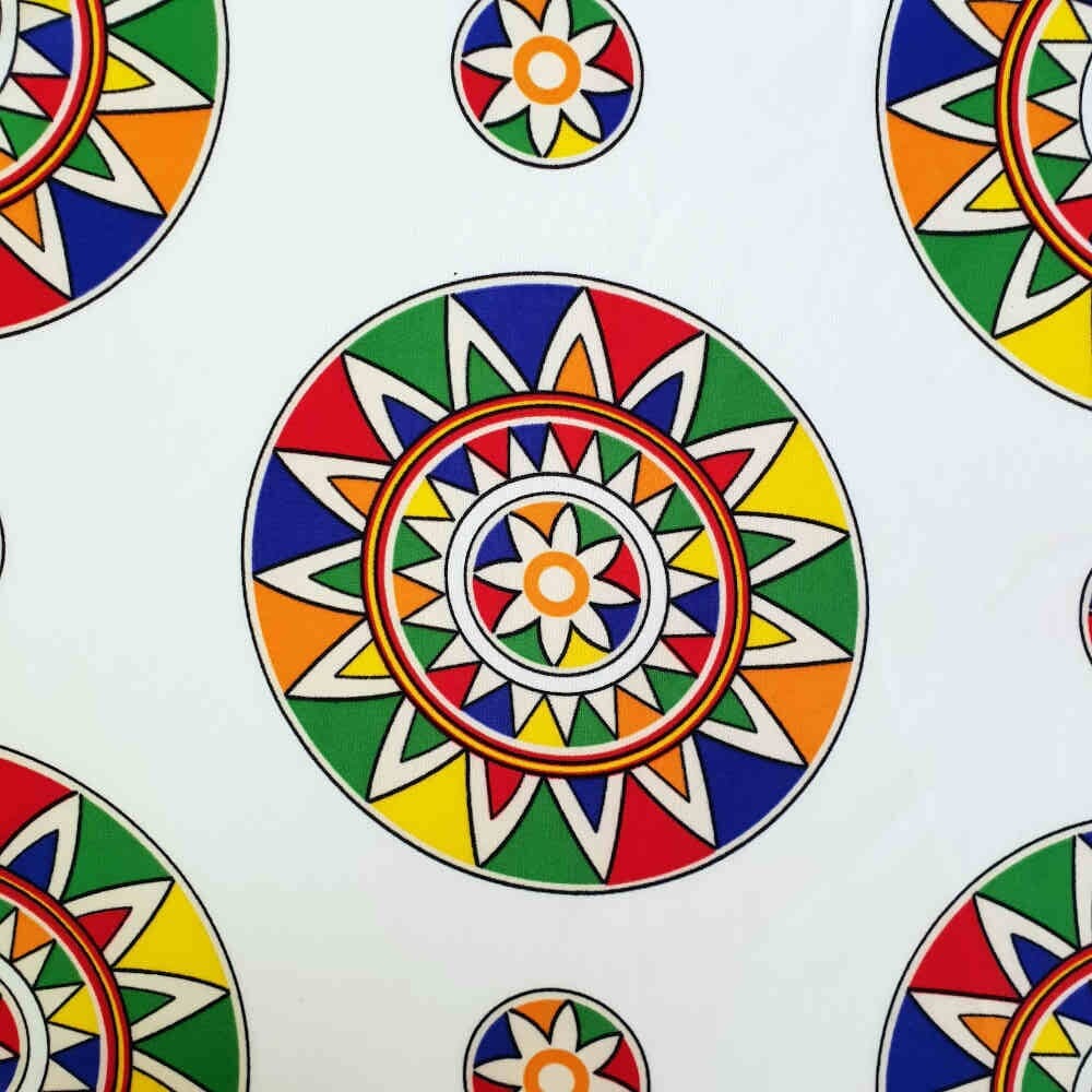 Printed Scuba - Ethnic