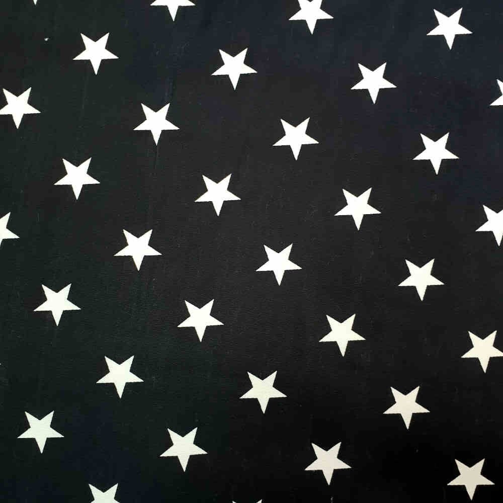 Printed Poly Cotton - Stars