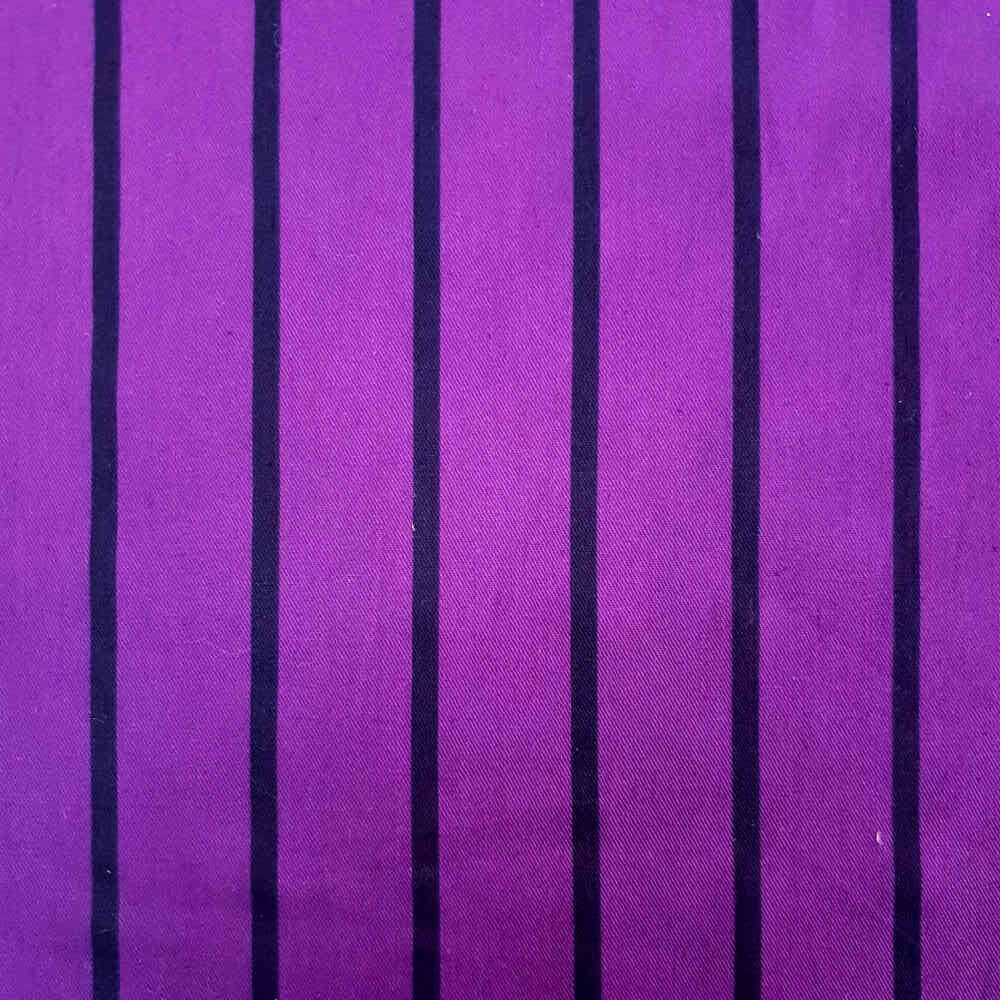 Printed Poly Cotton - Stripes