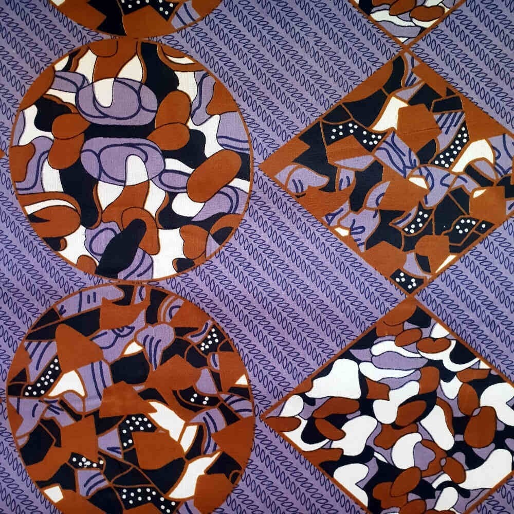 Printed Poly Cotton - Abstract