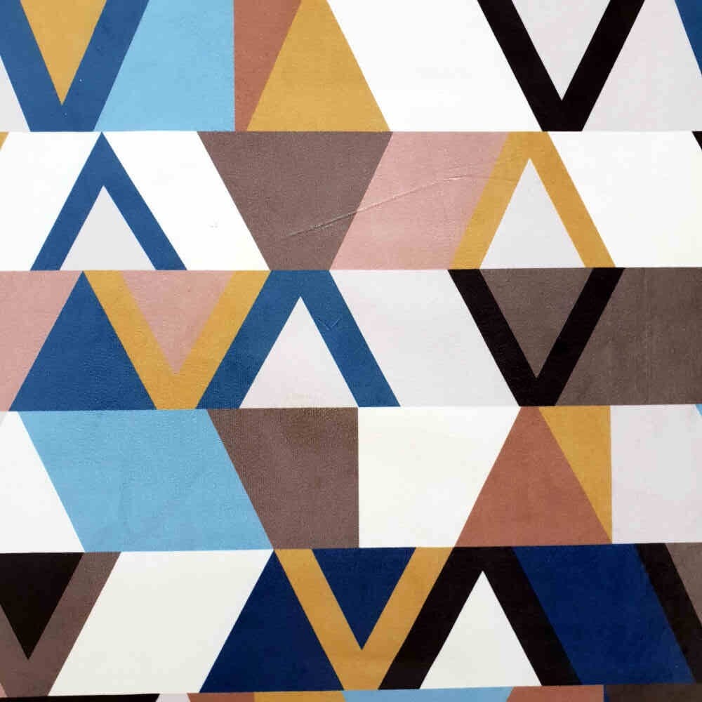 Printed Velvet Upholstery – Abstract | Curtain Dream