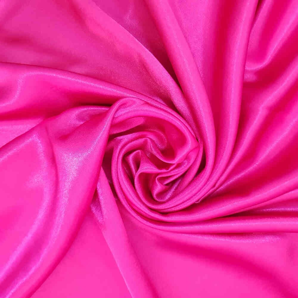 Zara Satin – Cerise Pink