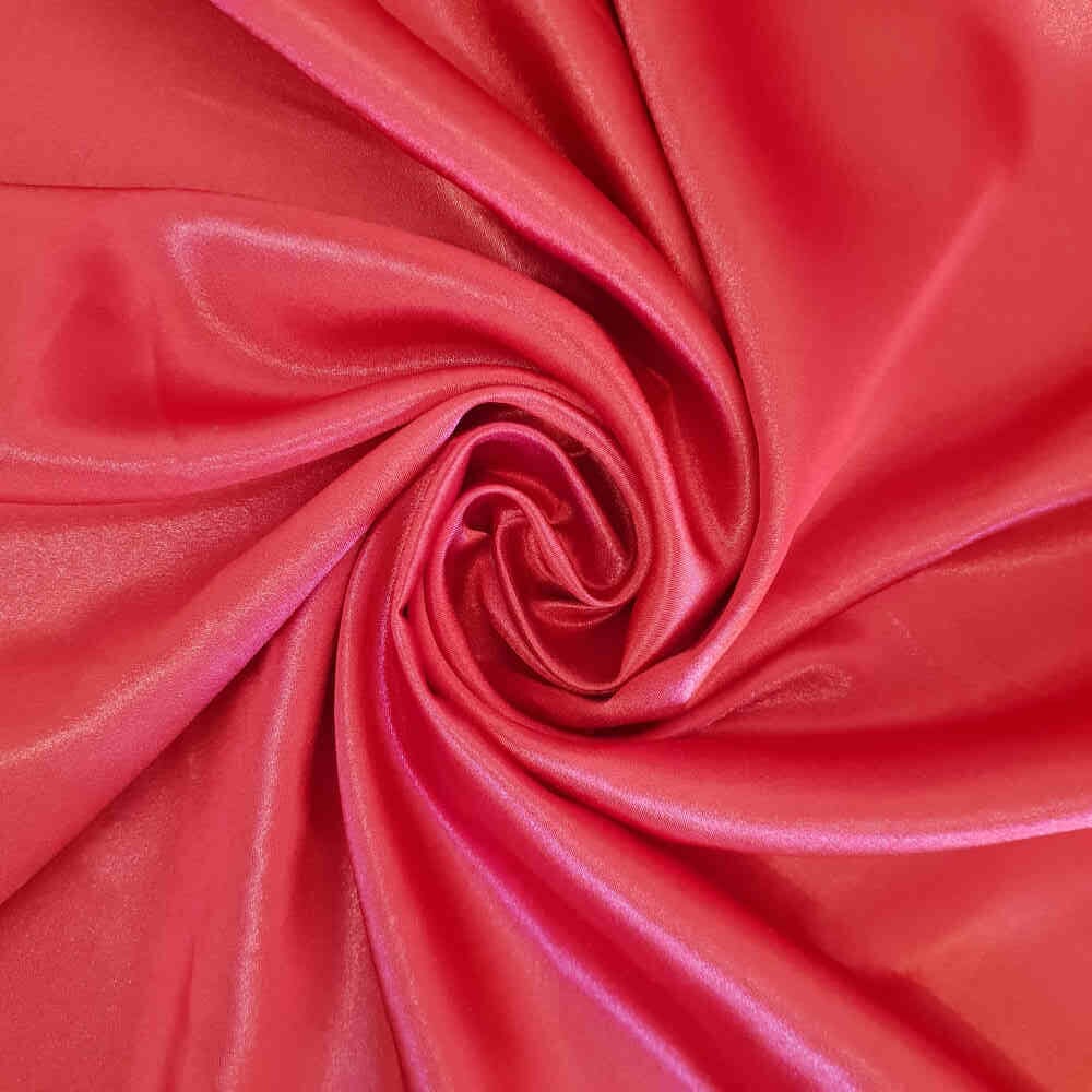 Zara Satin - Ox Blood Red