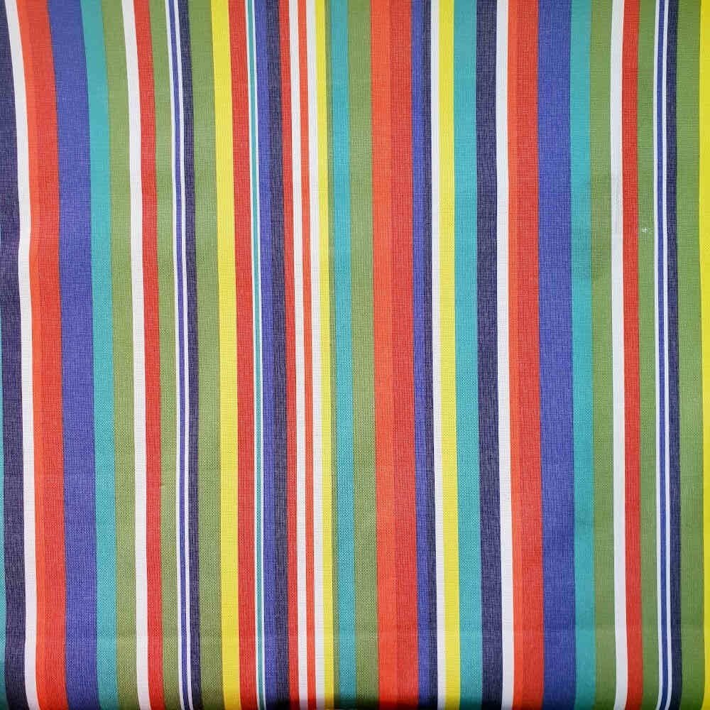 Oxford Nylon Canvas - Stripes - Multicolored