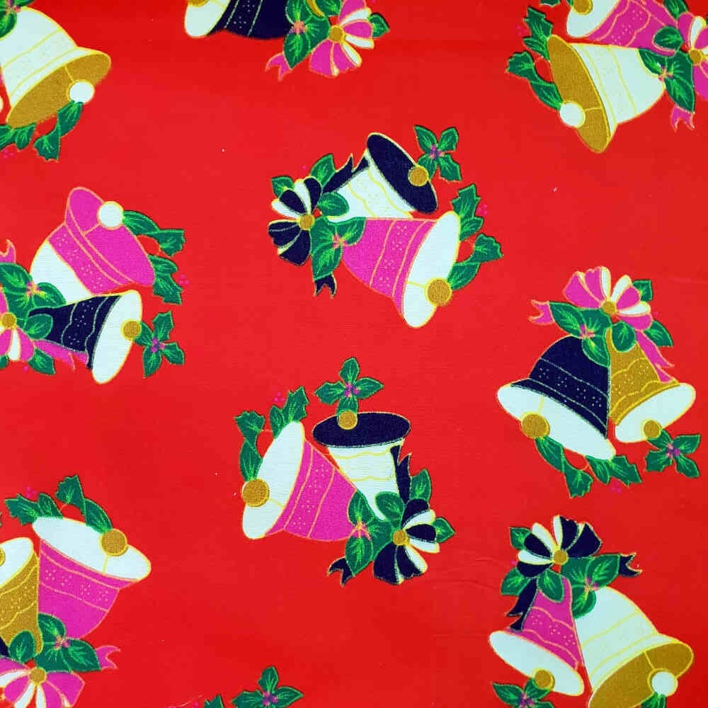 Printed Poly Cotton - Bells