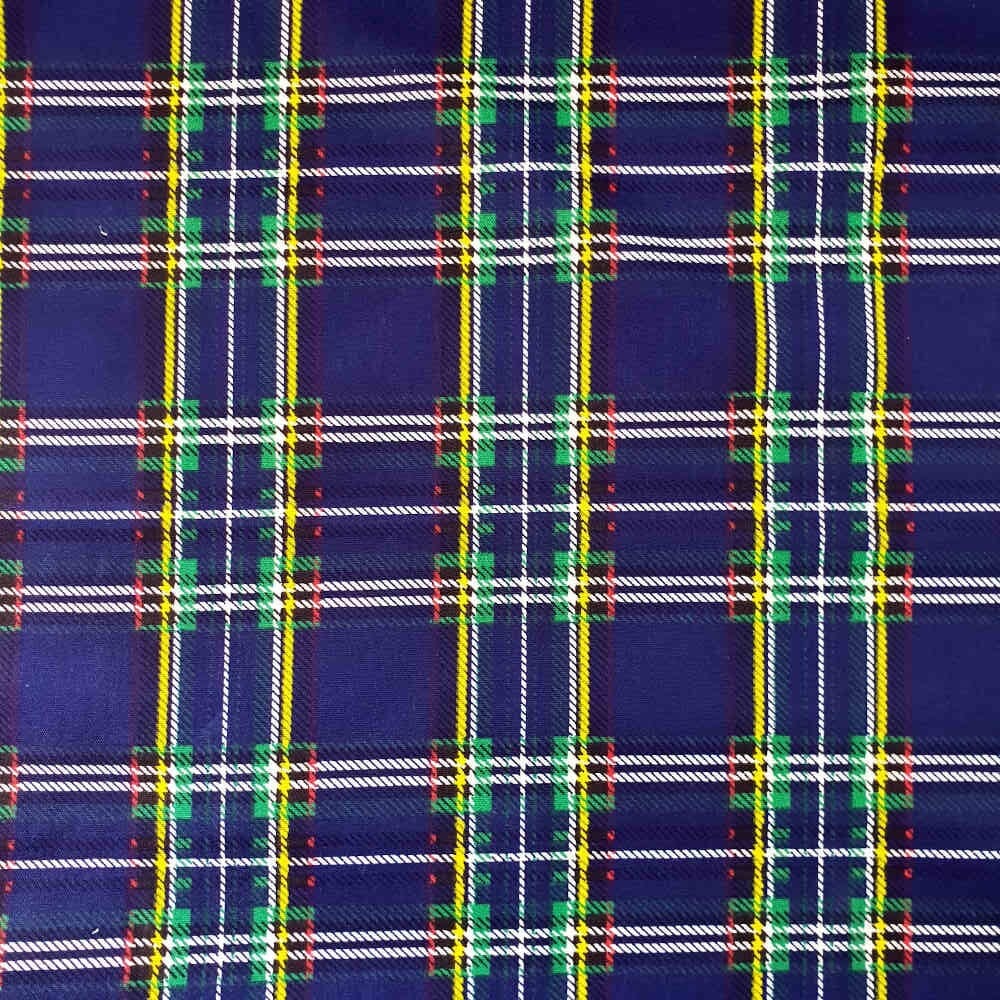 Printed Poly Cotton - Check