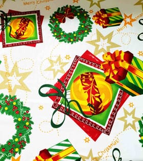 Printed Mini-Matt - Christmas - White