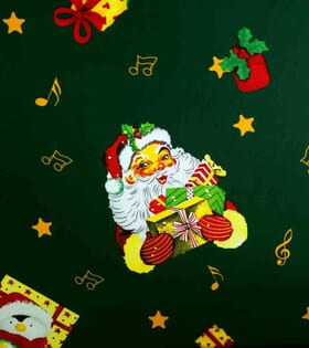 Printed Mini-Matt - Christmas - Bottle Green