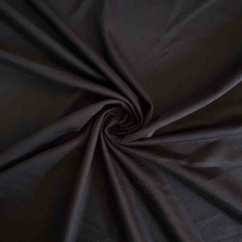 Unbrushed Terry Cotton Tracksuiting Black Curtain Dream