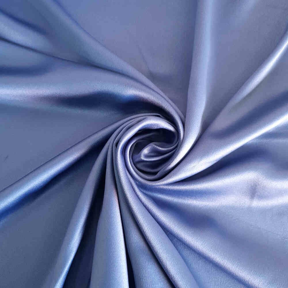 Moroccan Satin – Steel Blue | Curtain Dream