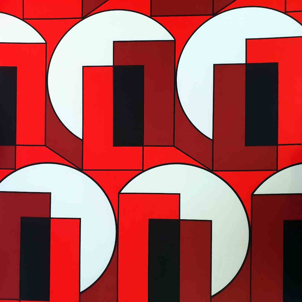 European Silky Satin - Red