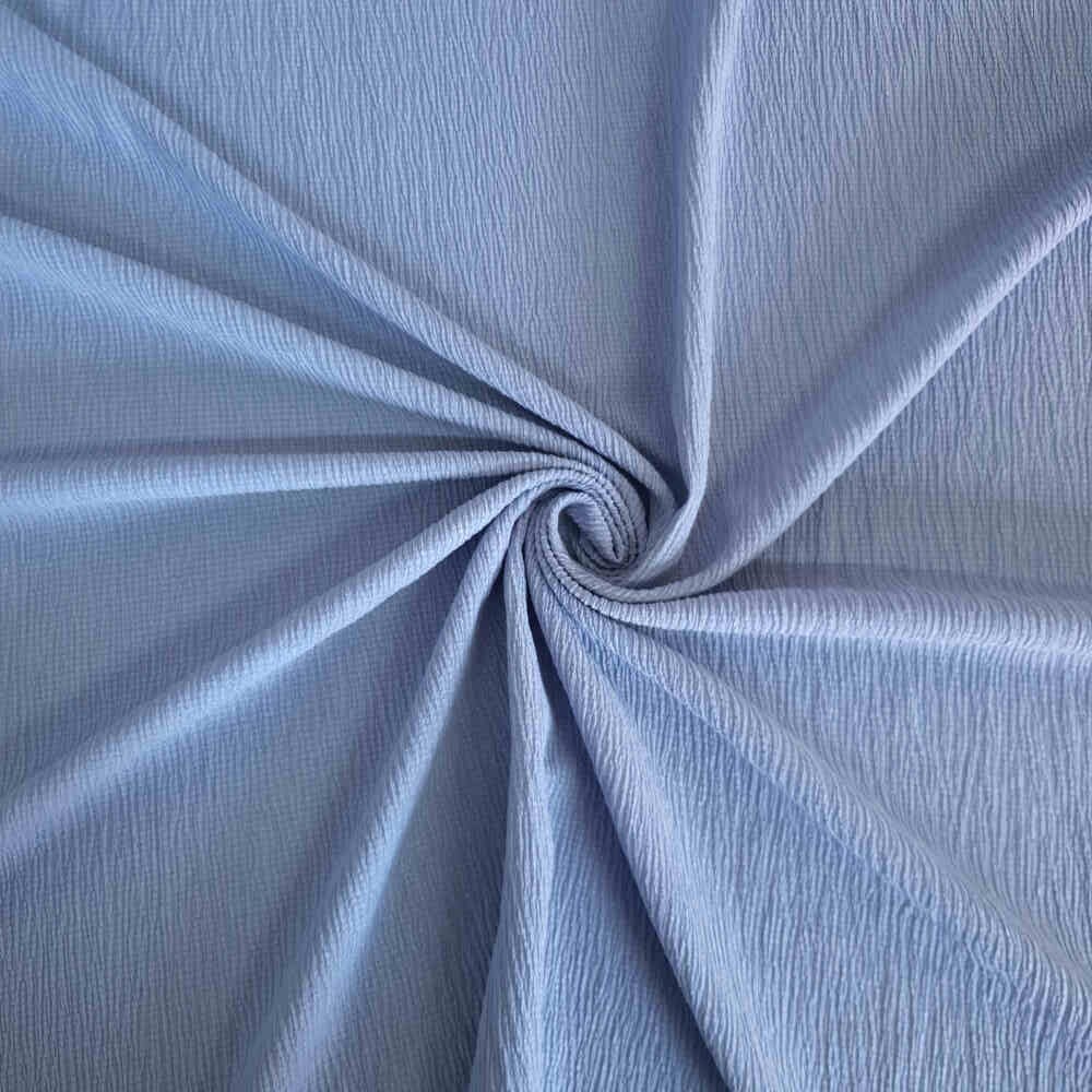 Crinkle Knit – Steel Blue | Curtain Dream