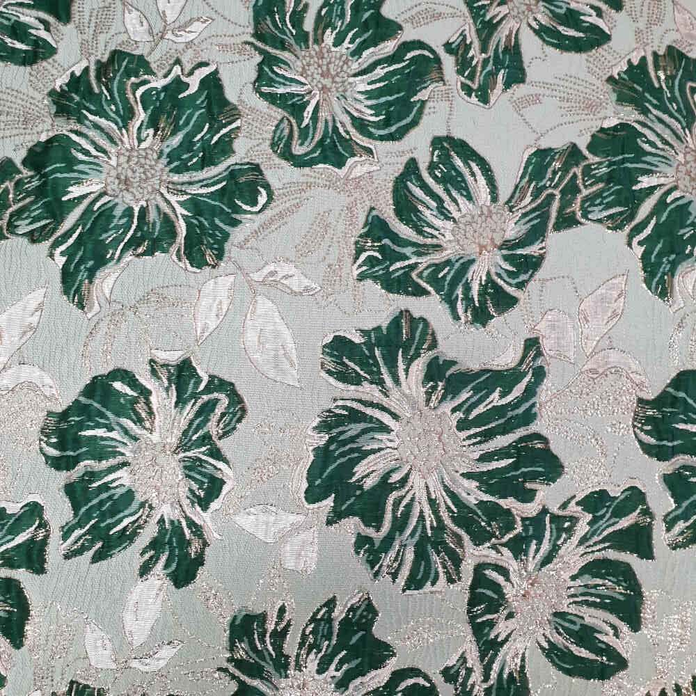 Eliana Brocade – Emerald Green | Curtain Dream