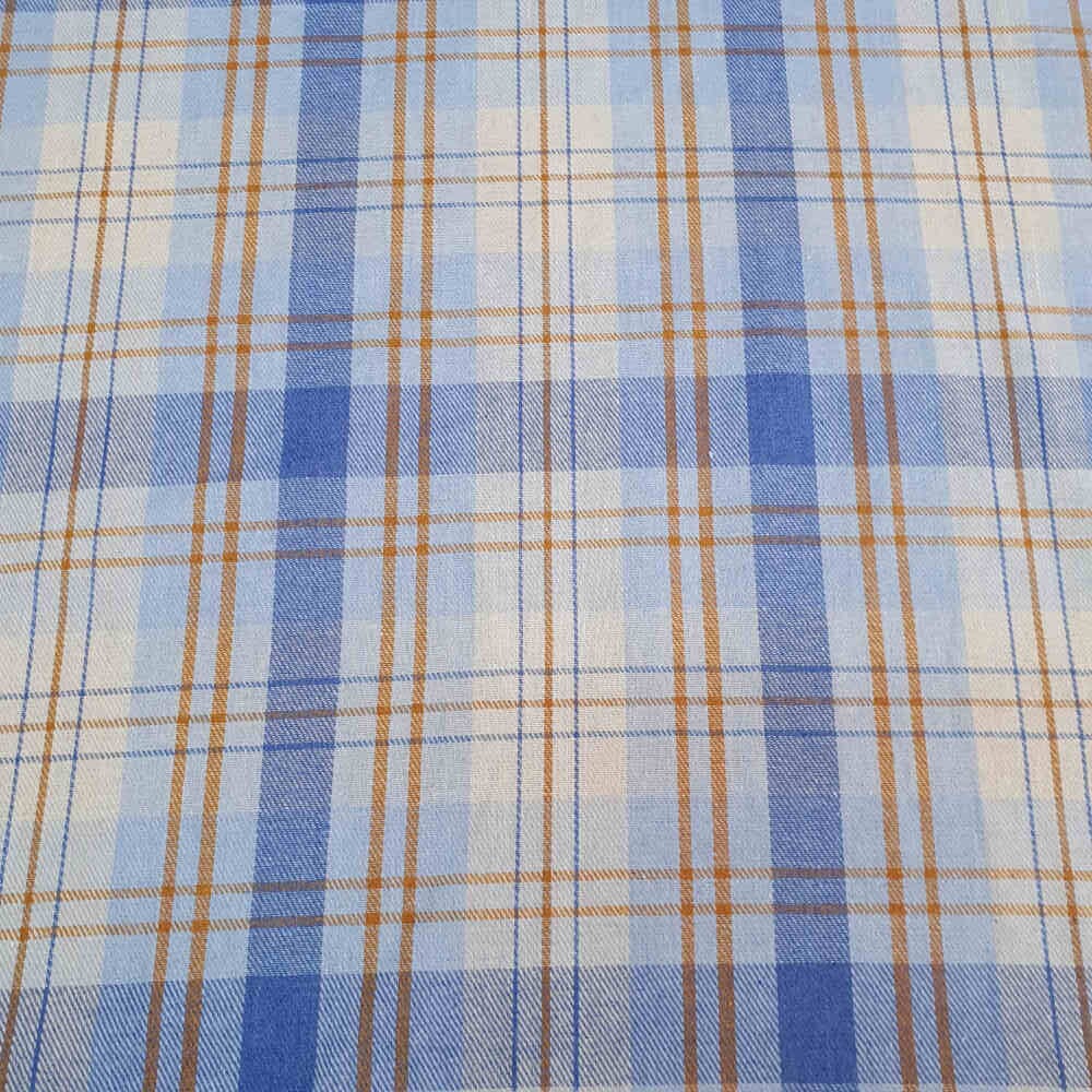 Assorted Winter Checks - Sky Blue