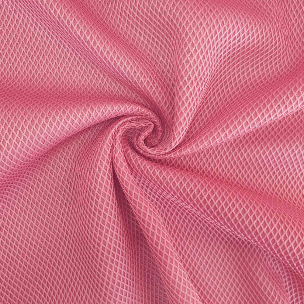 Sandwich Honeycomb Mesh – Rose Pink | Curtain Dream