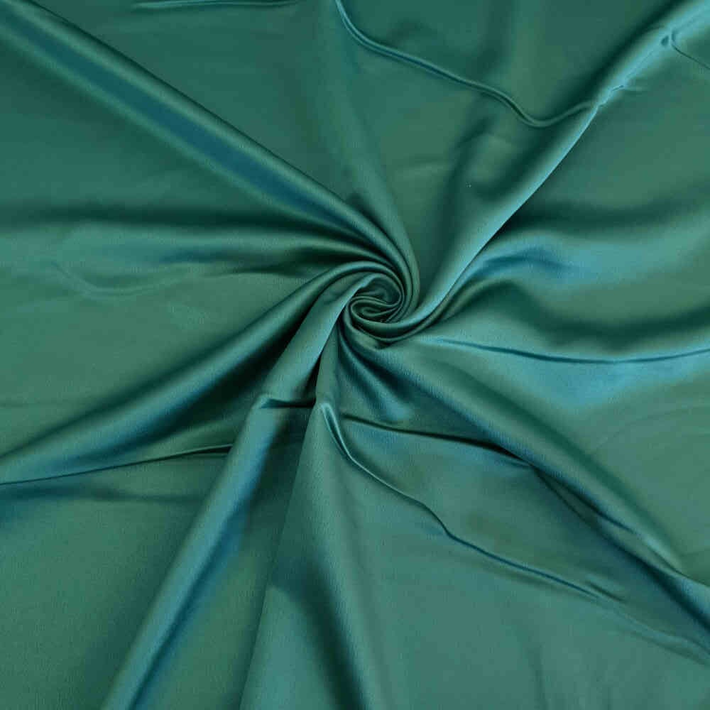 Moroccan Satin – Dark Basil | Curtain Dream