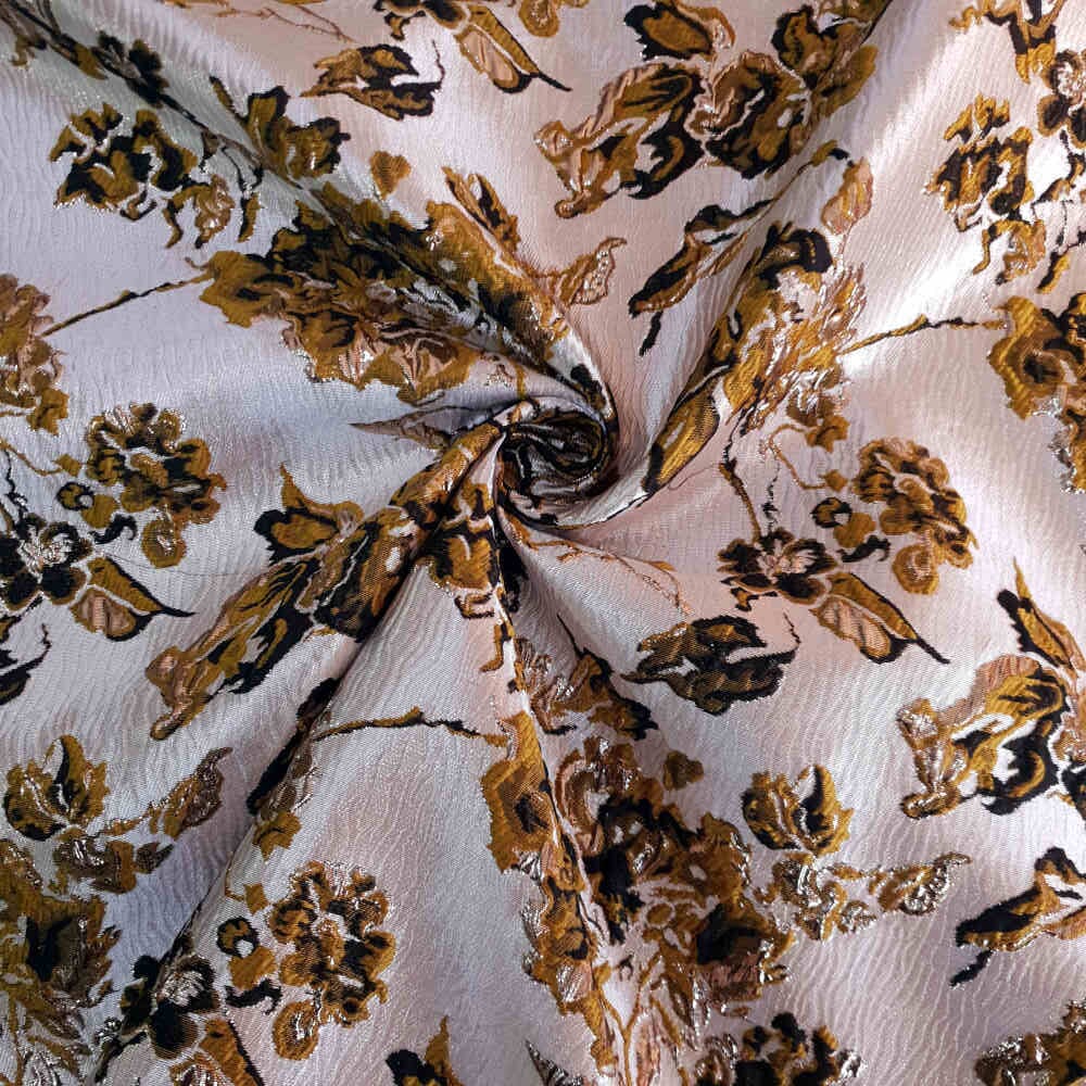 Florence Brocade – Olive | Curtain Dream