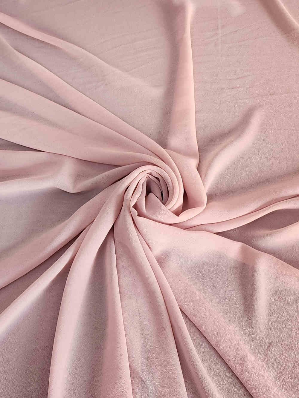 Pebble Viscose Chiffon – Dusty Pink | Curtain Dream