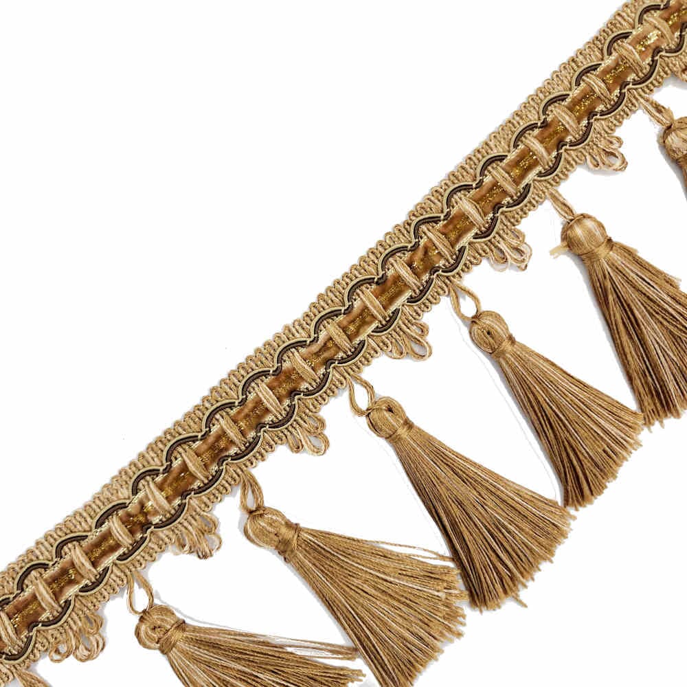 Curtain Tassel Fringe Beige Curtain Dream