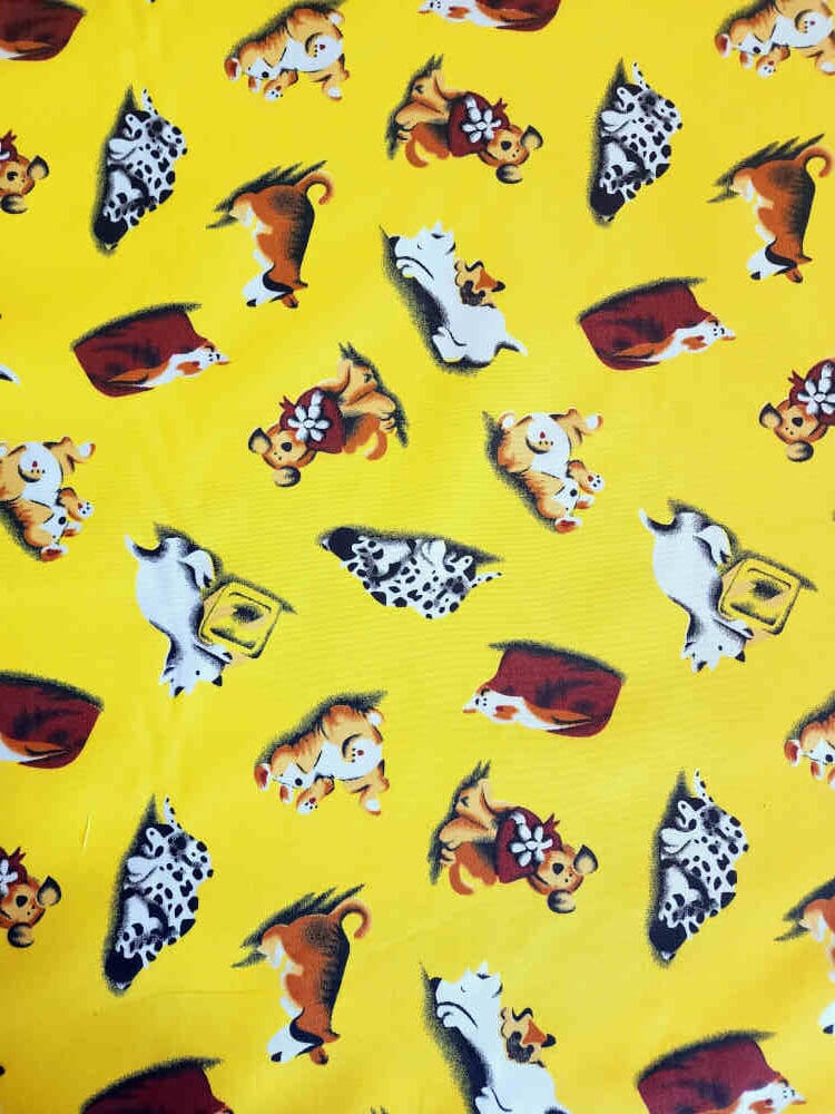 Printed Poly Cotton - Dogs