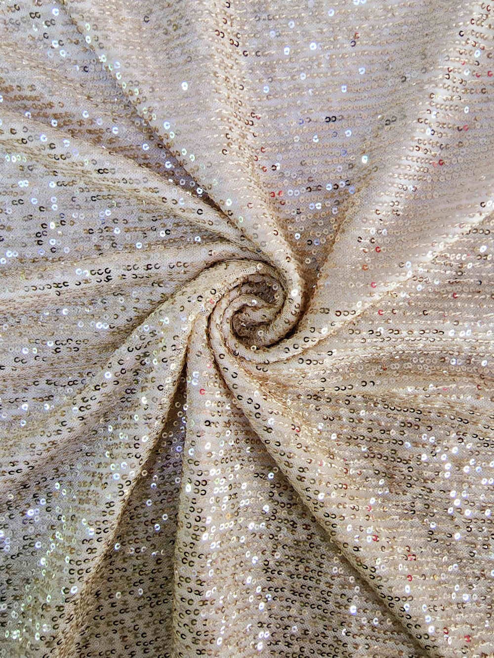 Pleated Spangle Arya Mesh – Cream | Curtain Dream