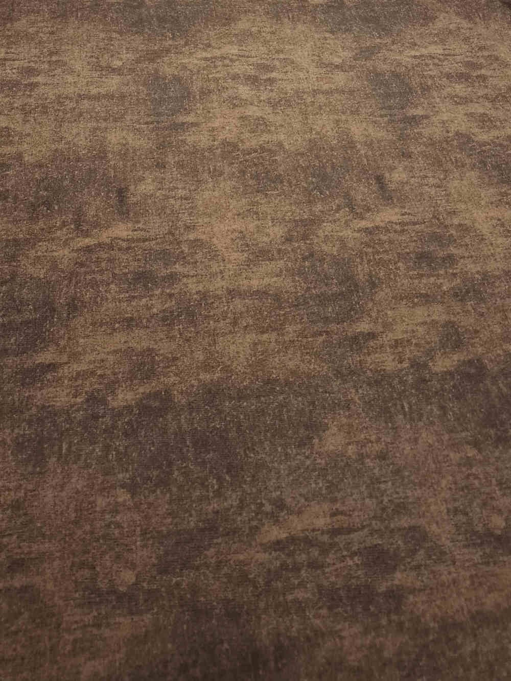 Mottled Suede Upholstery - Brown