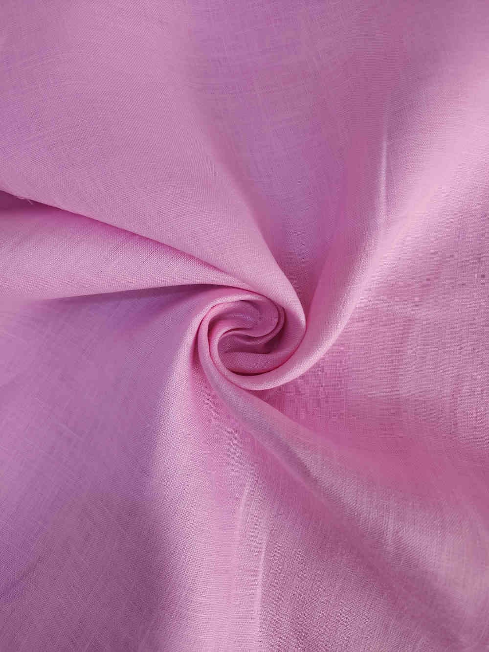 Irish Linen Baby Pink Curtain Dream