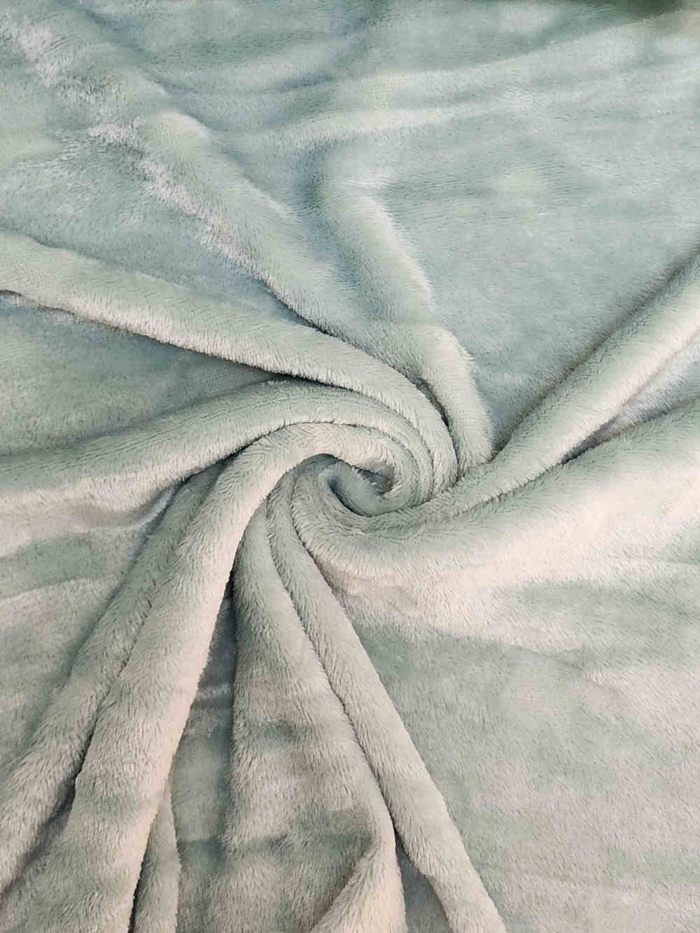 Jacquard Fleece Stars Sage Curtain Dream