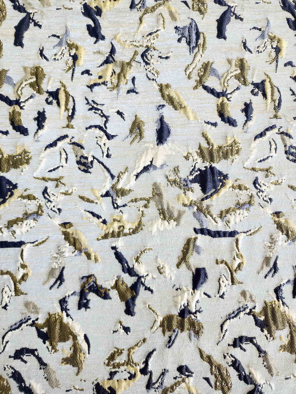 Baroque Brocade - Royal Blue