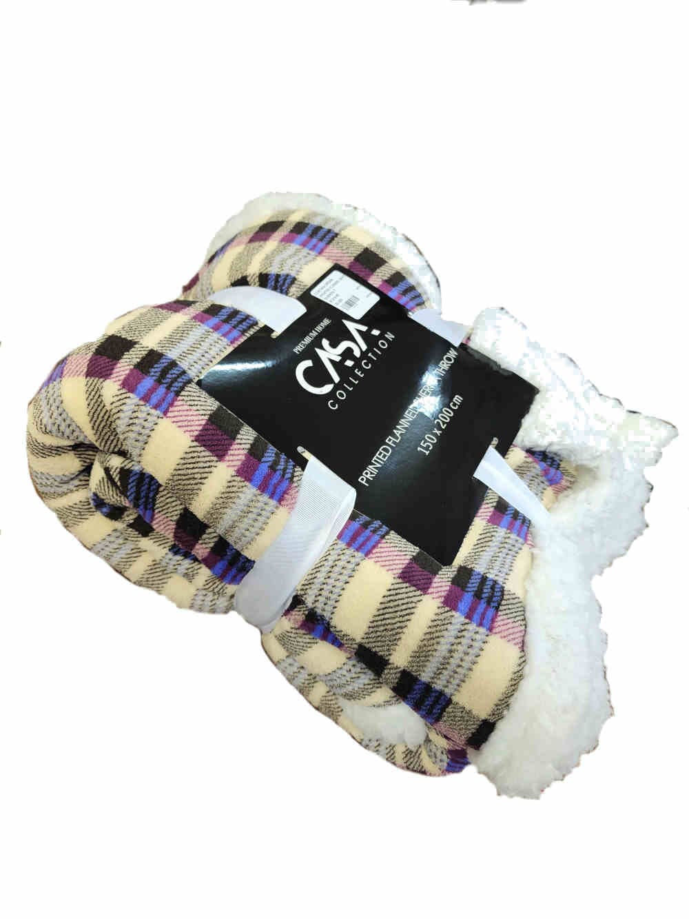 Flannel Sherpa Throw 1 Curtain Dream