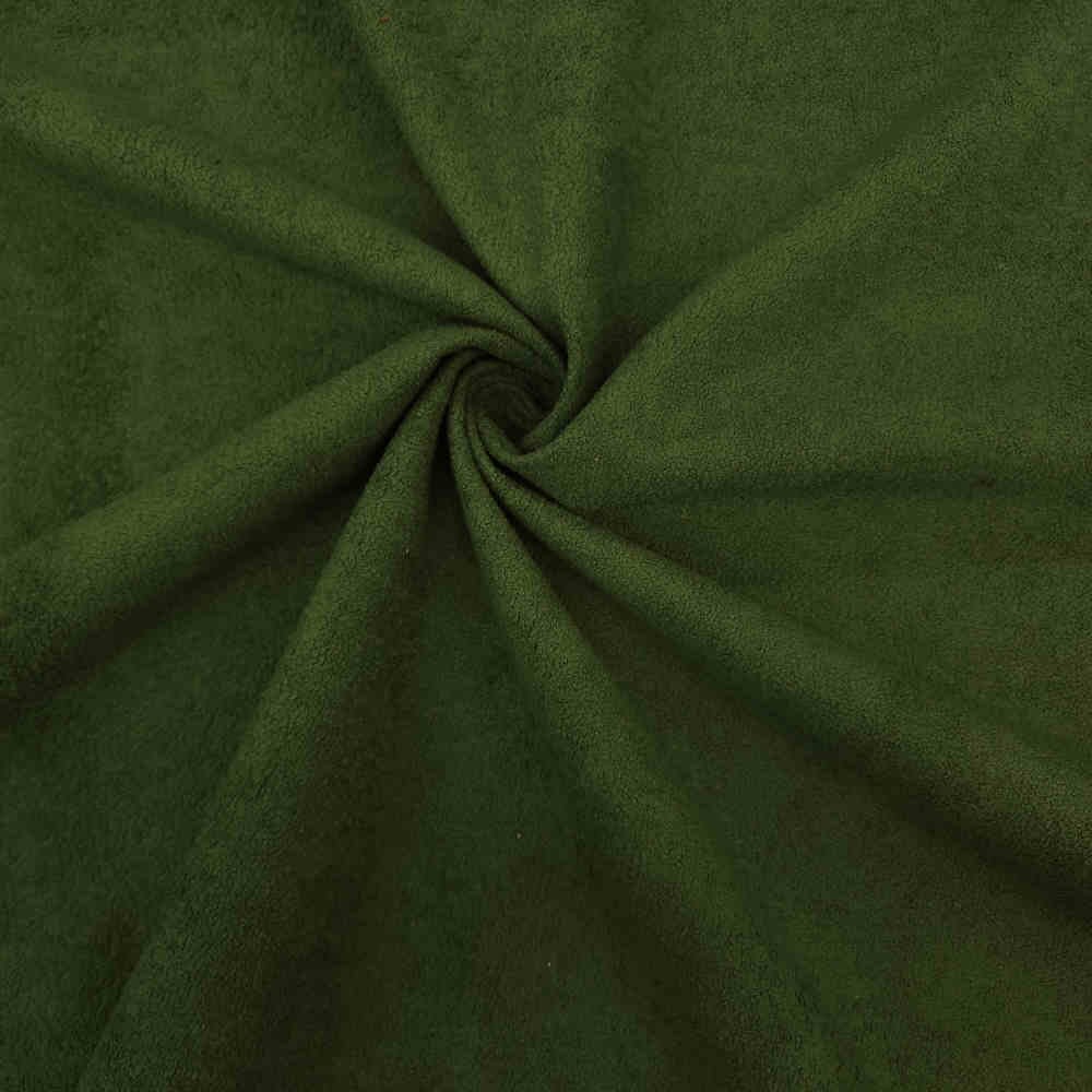 Suede Upholstery Olive Curtain Dream